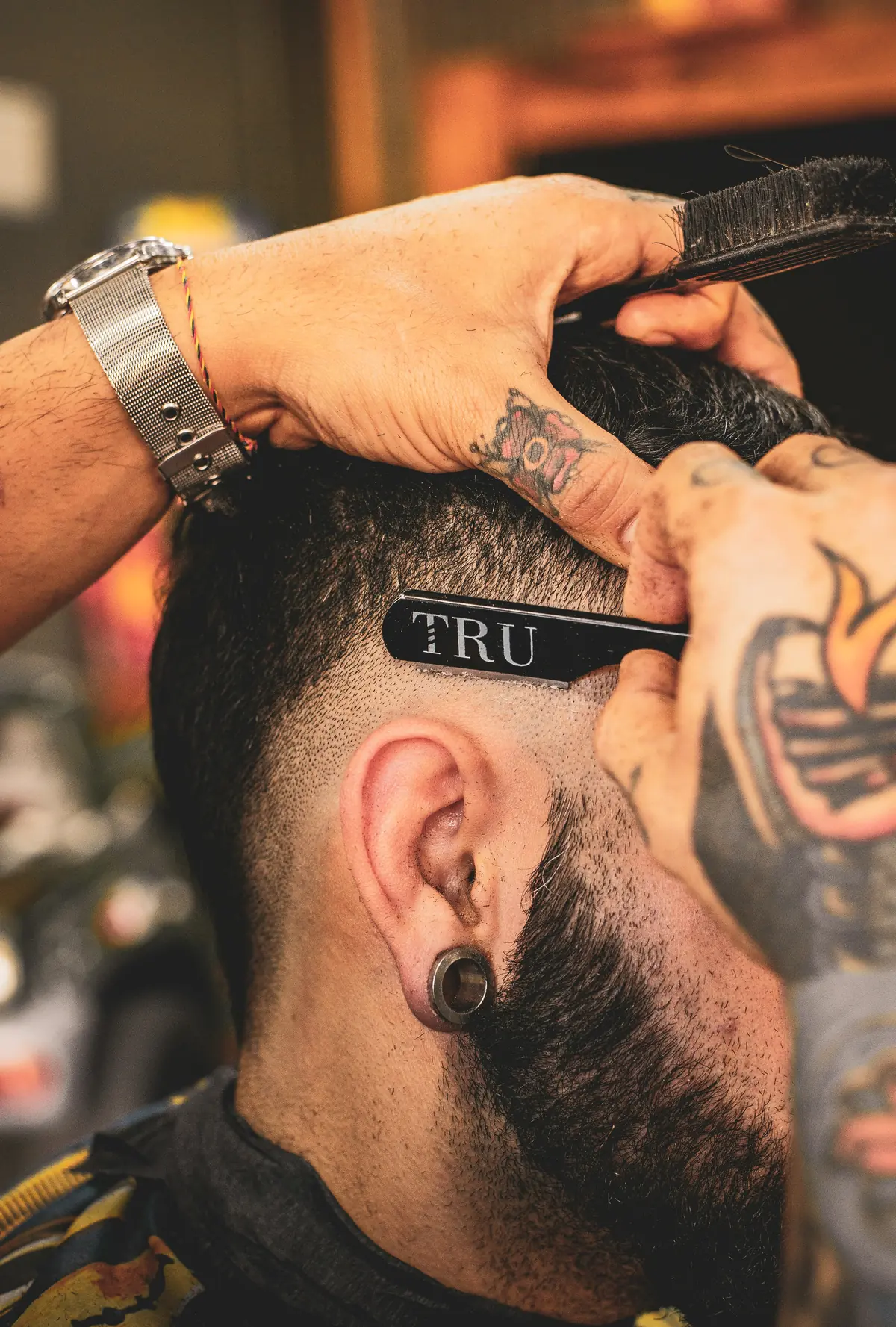 Rasage traditionnel Bordeaux – rituel du barbier